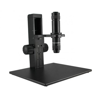 FM0650Q 0.6-5.0X Digital Microscope Stand Base Monocular Holder With Adjustable Bracket